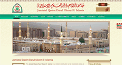 Desktop Screenshot of jamiatulqasim.com